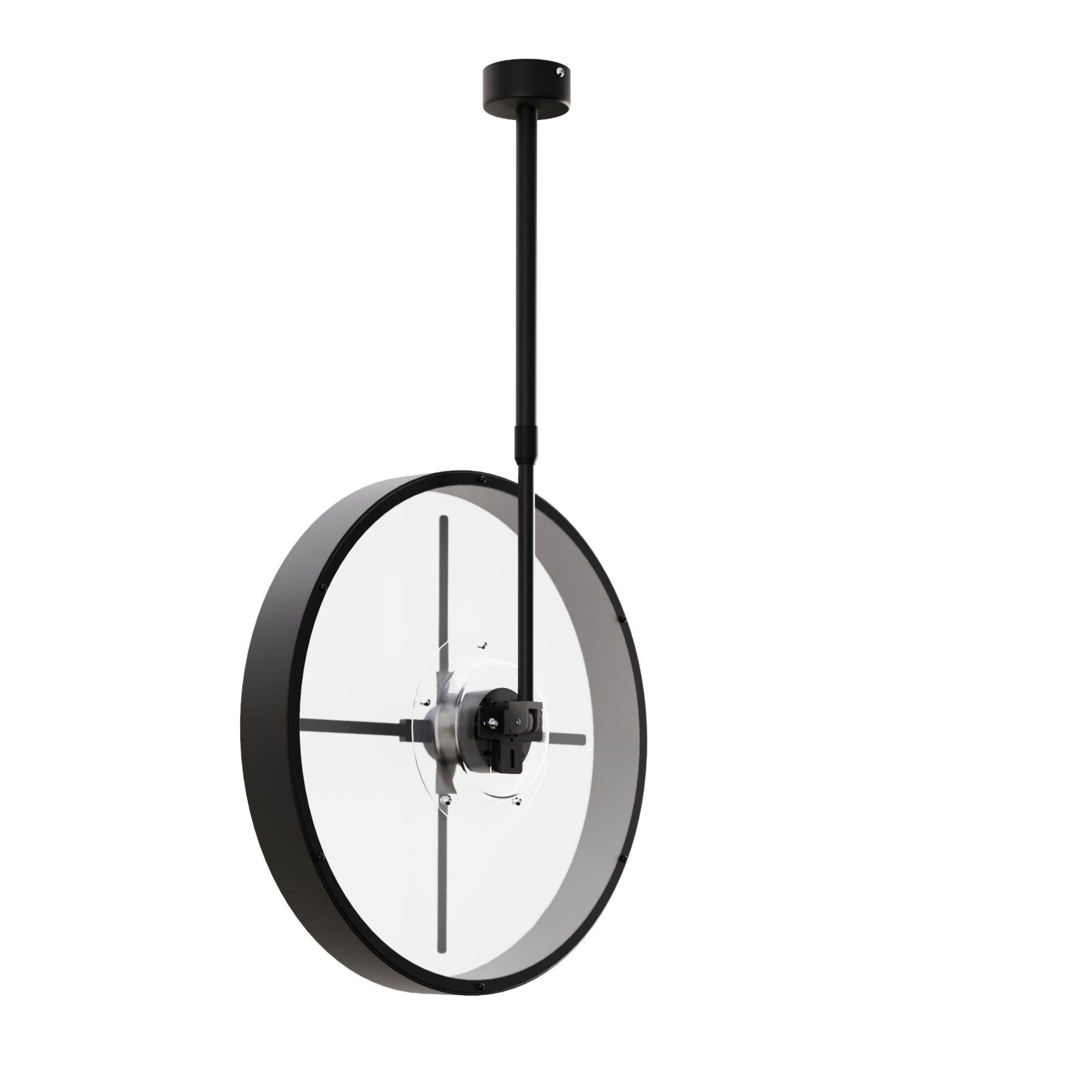 Ventilador holográfico 3D de techo - Soporte regulable - Ø 52cm - 72W