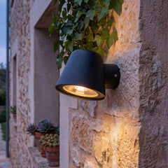 Aplique de pared exterior LED "ALBA" - Bombilla GU10 5W incluida