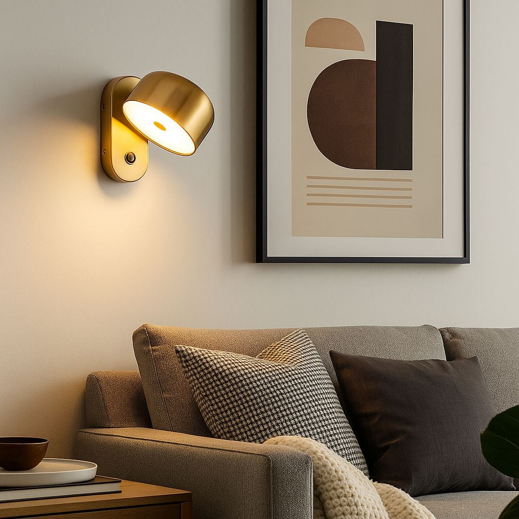 Aplique de pared "TAN" - 9W - 2800K