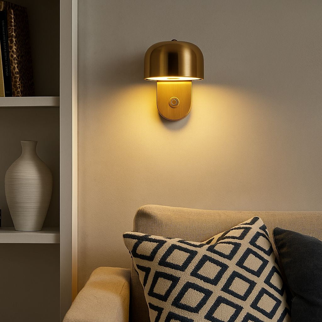 Aplique de pared "TAN" - 9W - 2800K