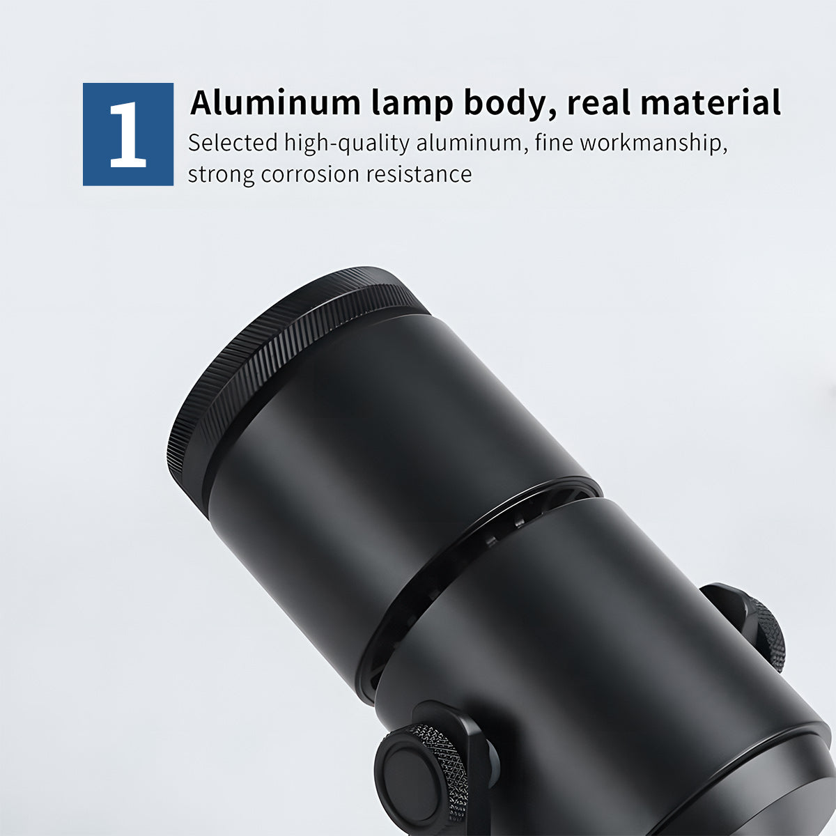 Aplique de pared y techo LED COB "ESCOP" Orientable con ángulo lumínico ajustable - 12W
