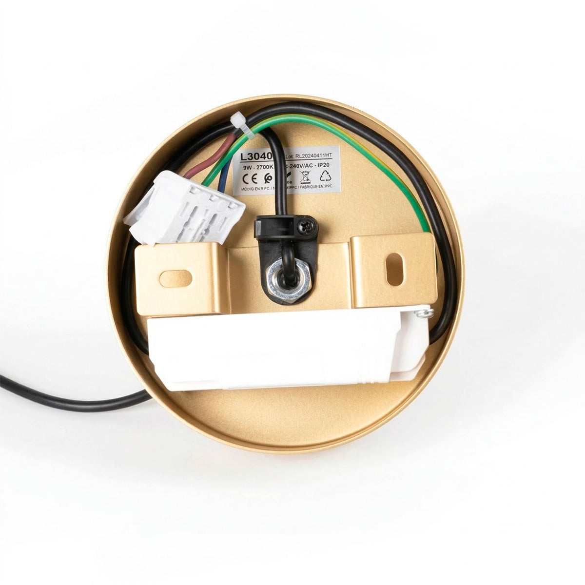 Lámpara colgante LED esférica "ASTRO" - 9W - Luz cálida