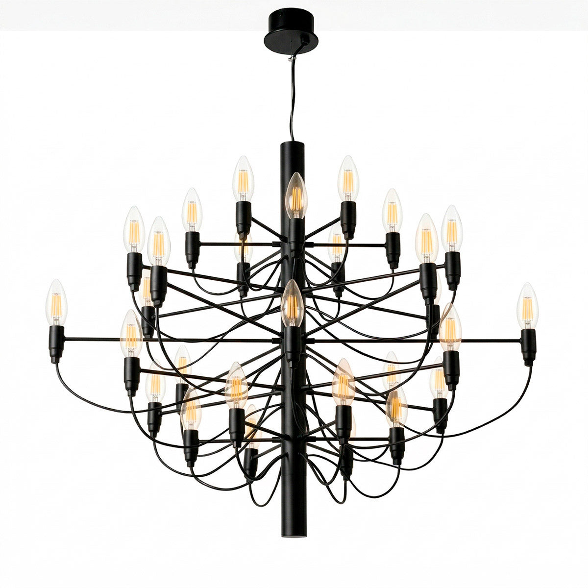 Lámpara colgante de diseño "CROWN" - 30 x E14