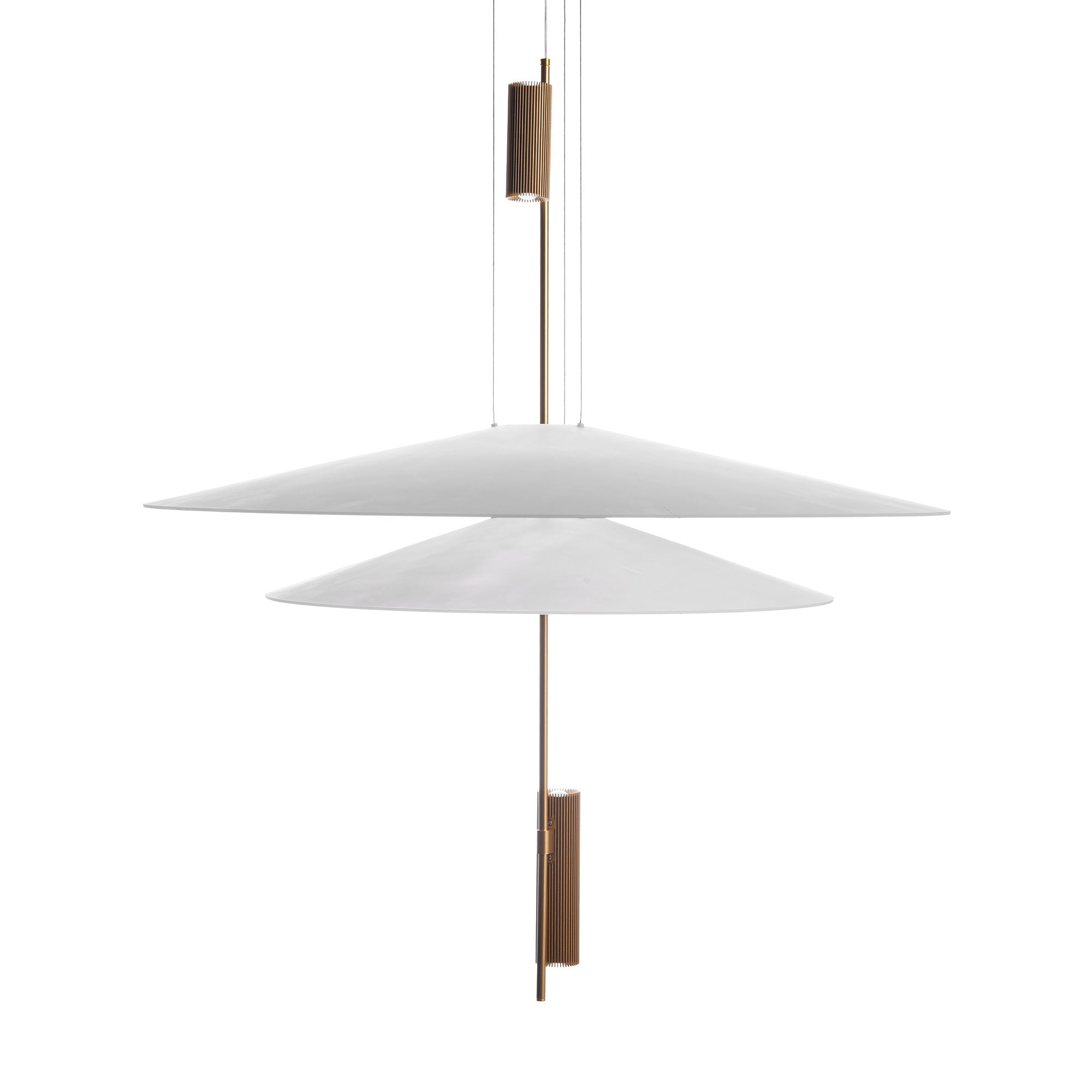 Lámpara colgante de diseño "HERON" - Discos - 15W - 2800K