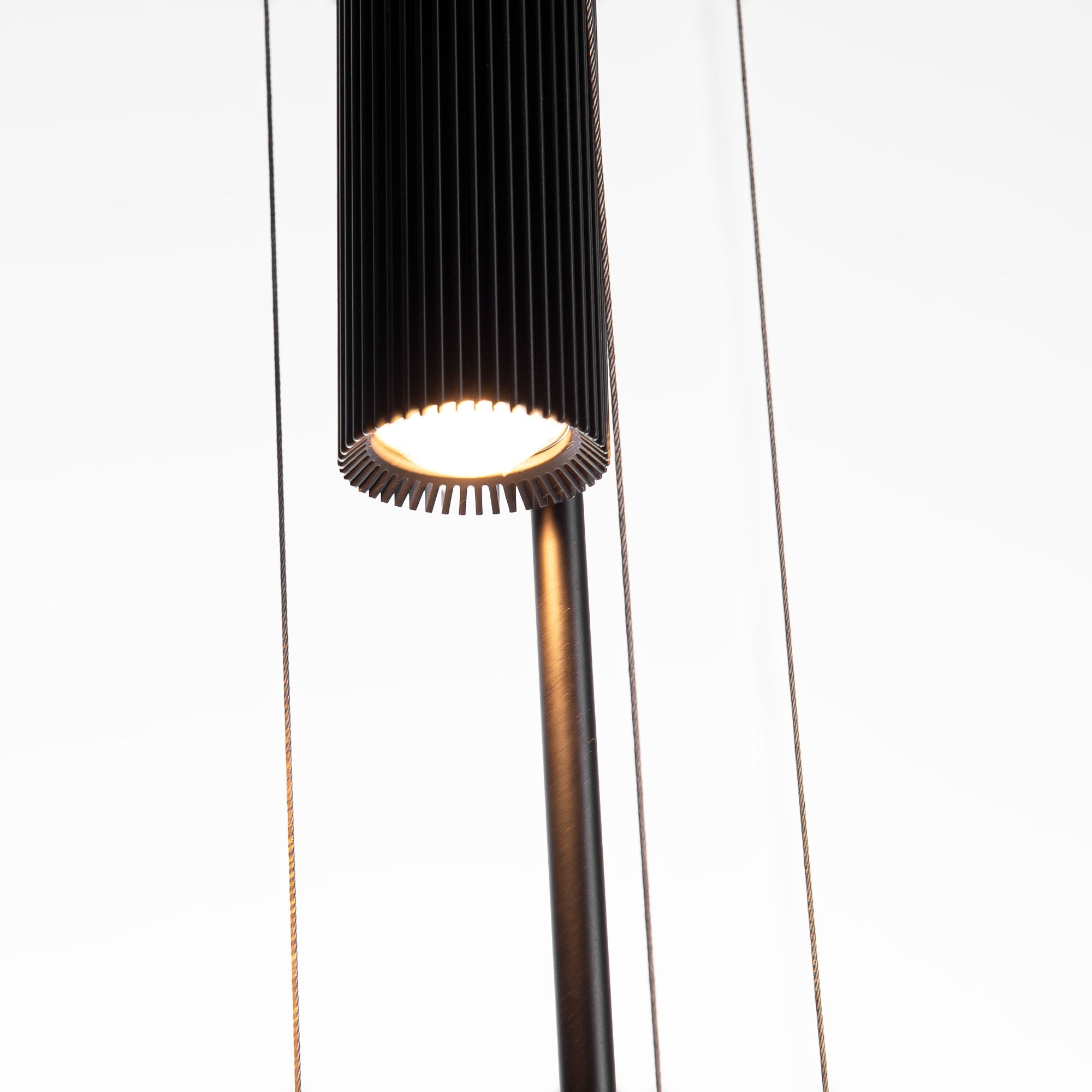 Lámpara colgante de diseño "CRANE" - Discos asimétricos - 15W - 2800K