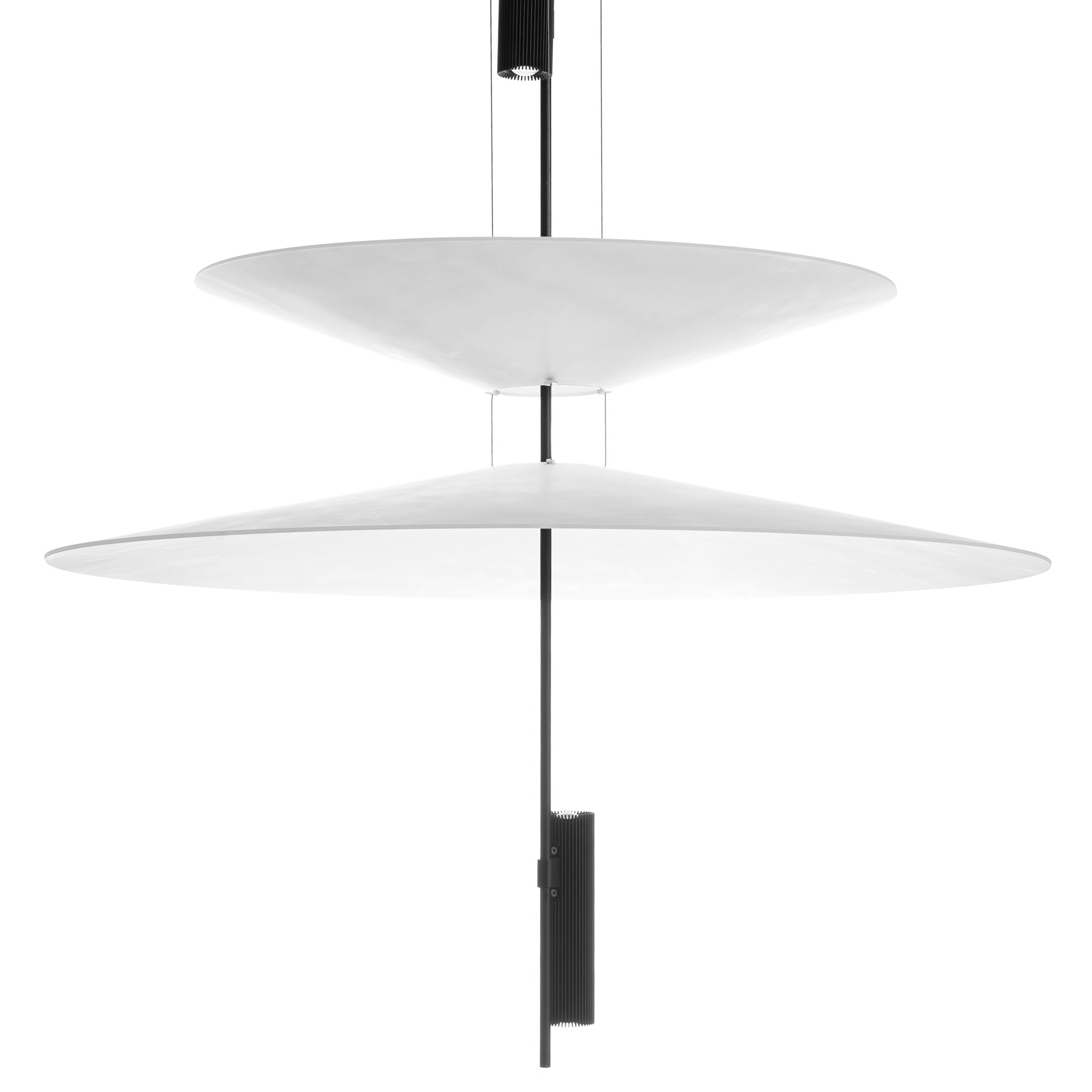 Lámpara colgante de diseño "CRANE" - Discos asimétricos - 15W - 2800K