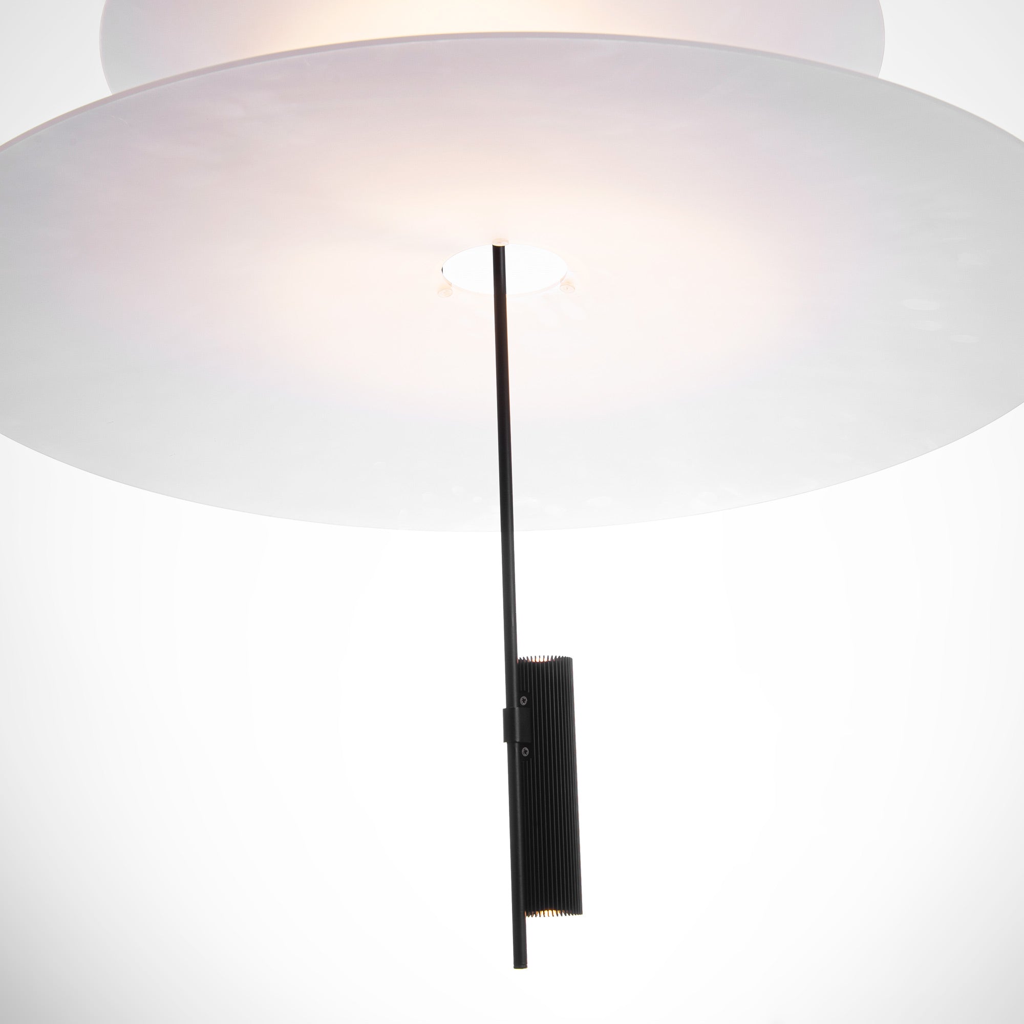 Lámpara colgante de diseño "CRANE" - Discos asimétricos - 15W - 2800K