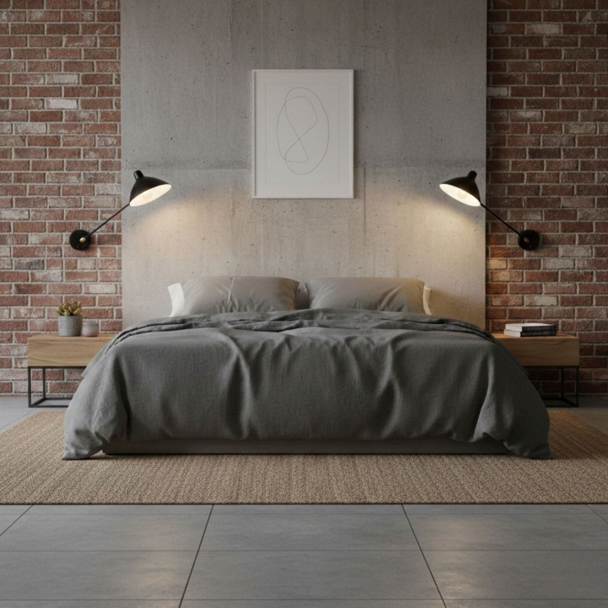 Aplique de pared de diseño "Lumen" - E27