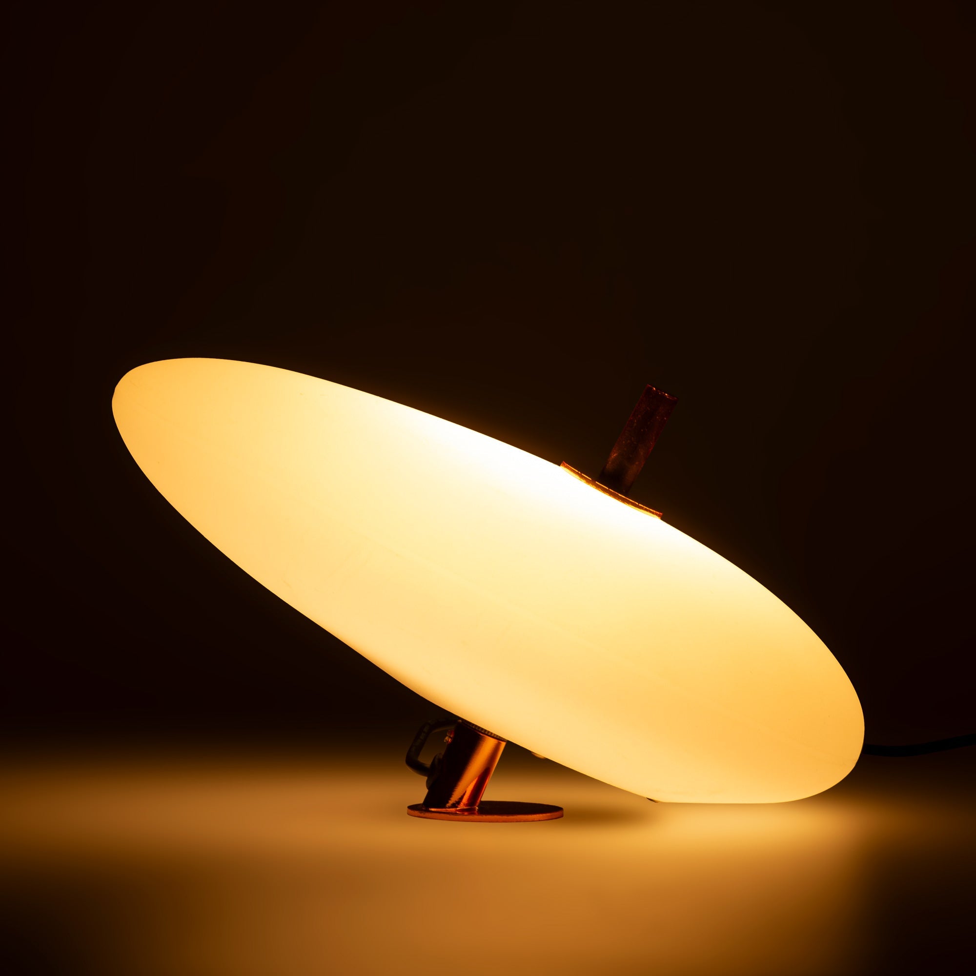 Lampara de mesa de policarbonato "PEBBLES" - Táctil - 6W