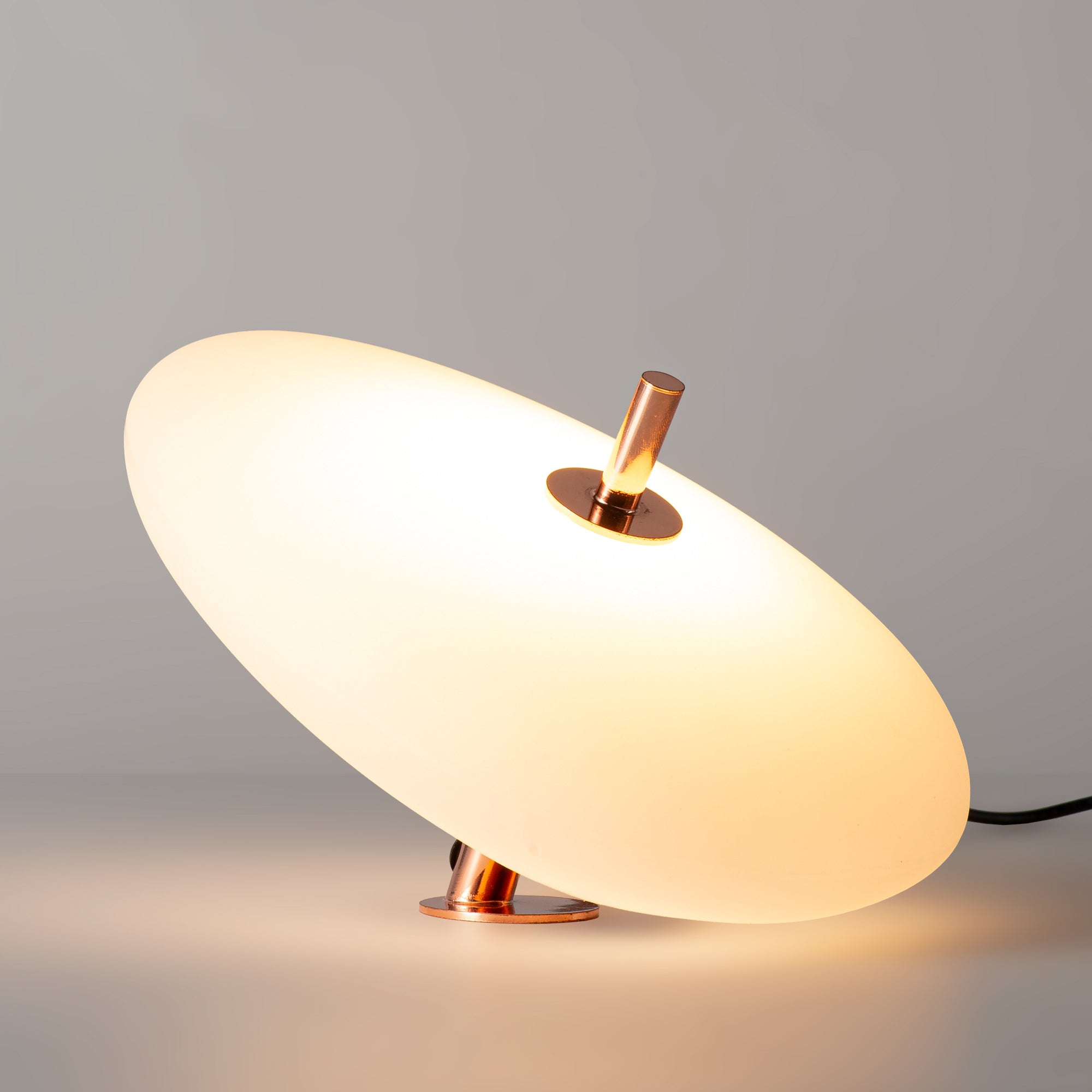 Lampara de mesa de policarbonato "PEBBLES" - Táctil - 6W