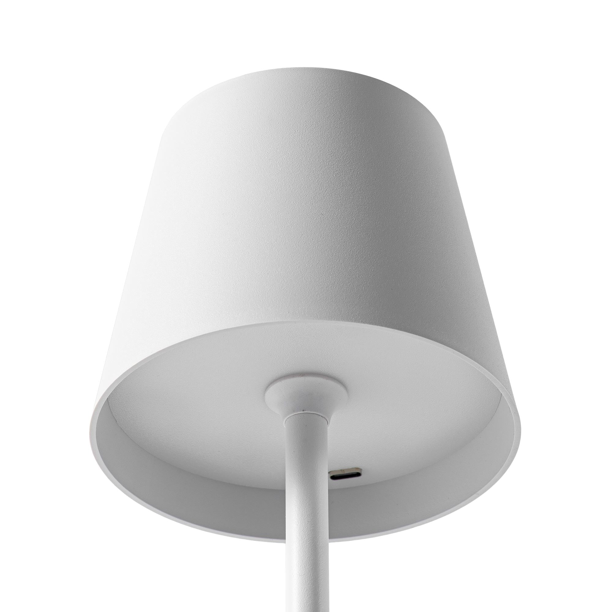 Lámpara de mesa LED CCT portátil - Táctil - Ø100 mm