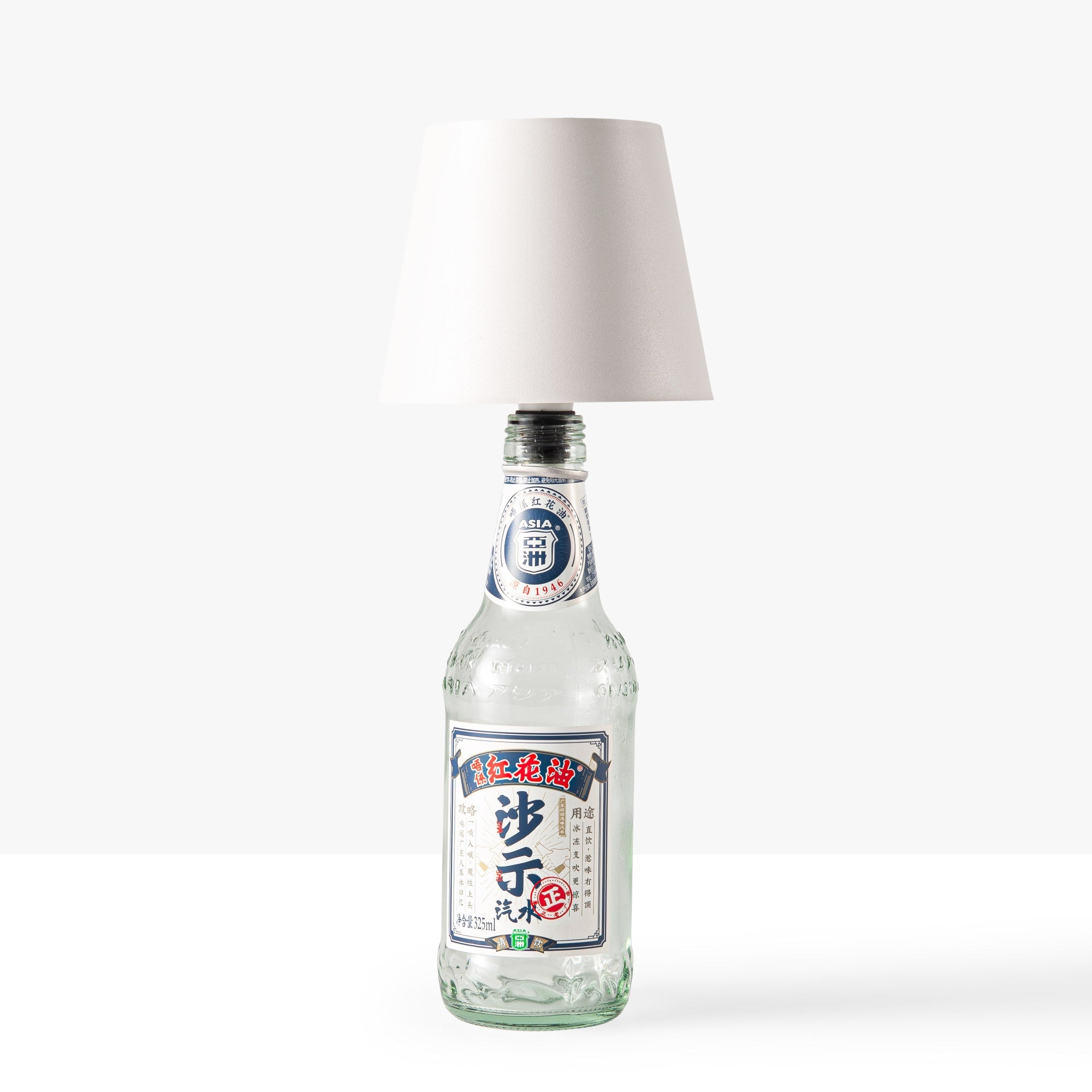 Lámpara para botellas LED CCT portátil - Táctil - Ø105 mm
