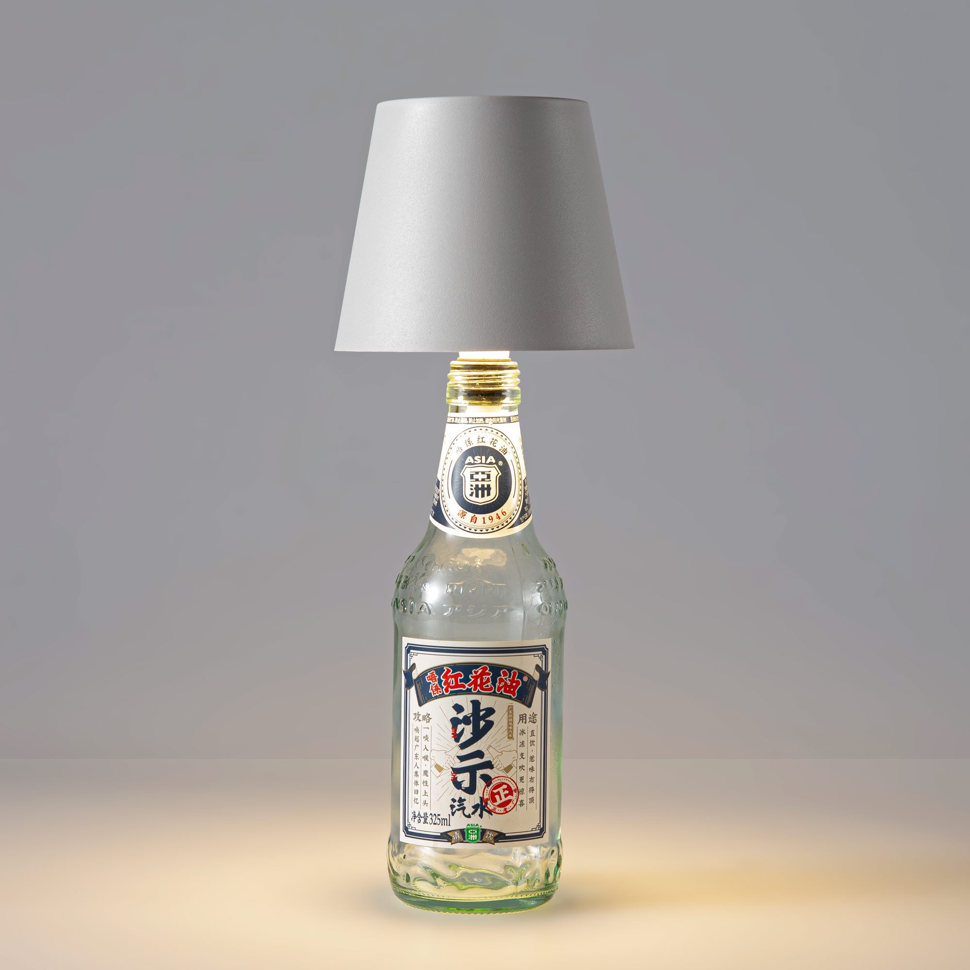 Lámpara para botellas LED CCT portátil - Táctil - Ø105 mm
