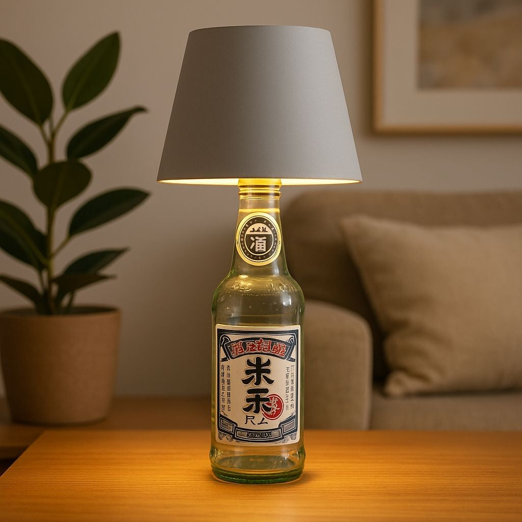 Lámpara para botellas LED CCT portátil - Táctil - Ø105 mm