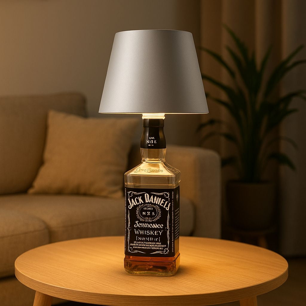 Lámpara para botellas LED CCT portátil - Táctil - Ø105 mm