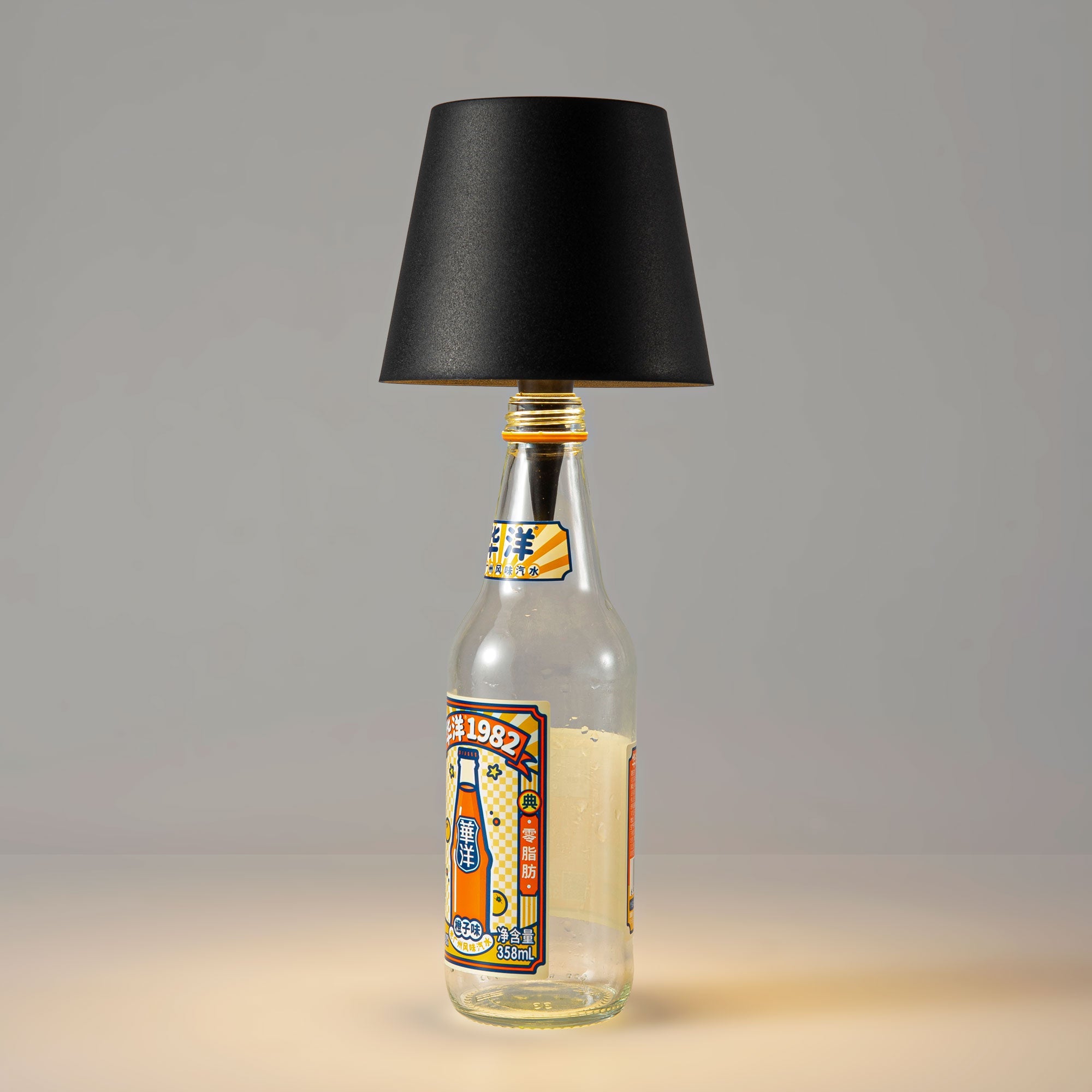 Lámpara para botellas LED CCT portátil - Táctil - Ø105 mm