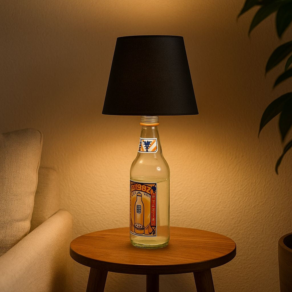 Lámpara para botellas LED CCT portátil - Táctil - Ø105 mm