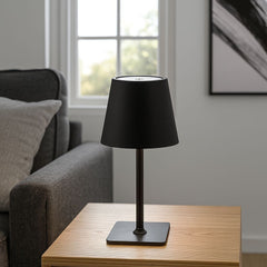Lámpara de mesa LED CCT portátil - Táctil - Ø100 mm