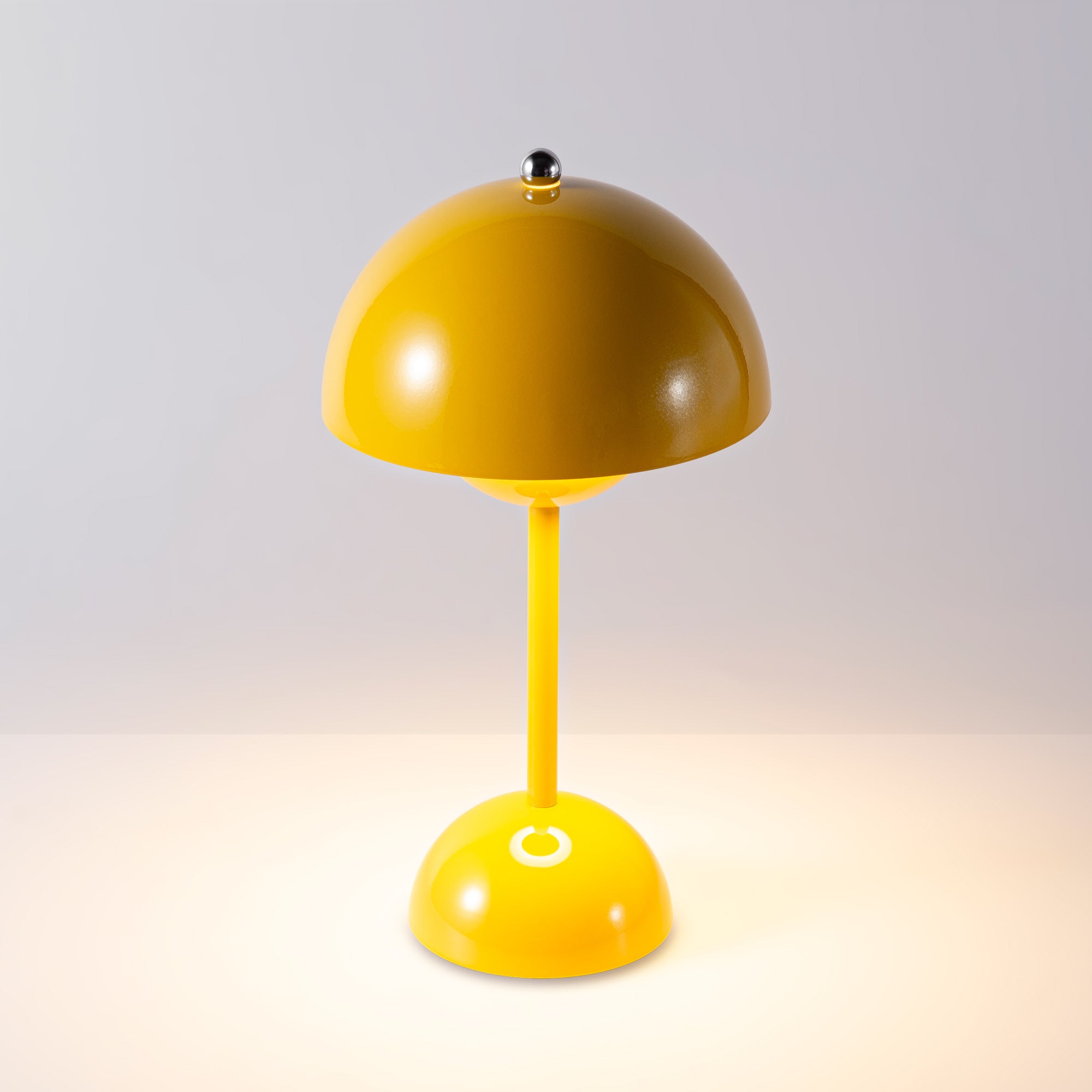 Lámpara de mesa LED CCT portátil - Táctil - Ø160 mm