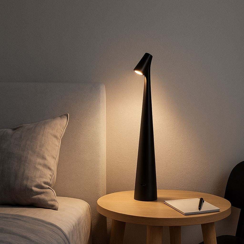 Lámpara de mesa LED portátil - Táctil - 3000K