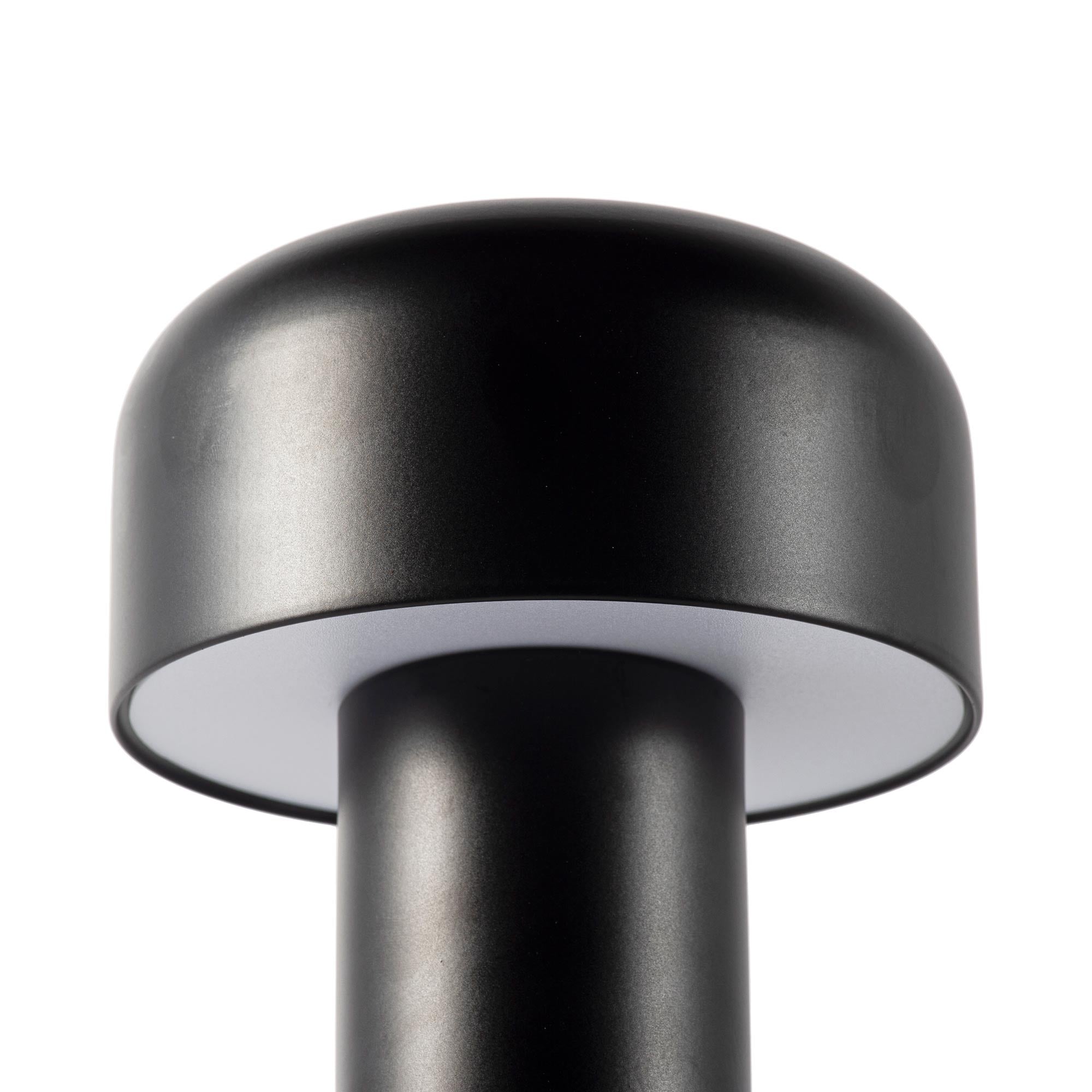 Lámpara de mesa LED CCT portátil - Táctil - Ø125 mm