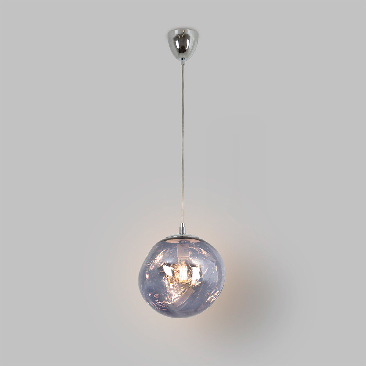 Lámpara colgante cristal de diseño "Abril"  - Ø 28cm