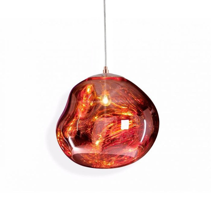 Lámpara colgante cristal de diseño "Abril"  - Ø 28cm