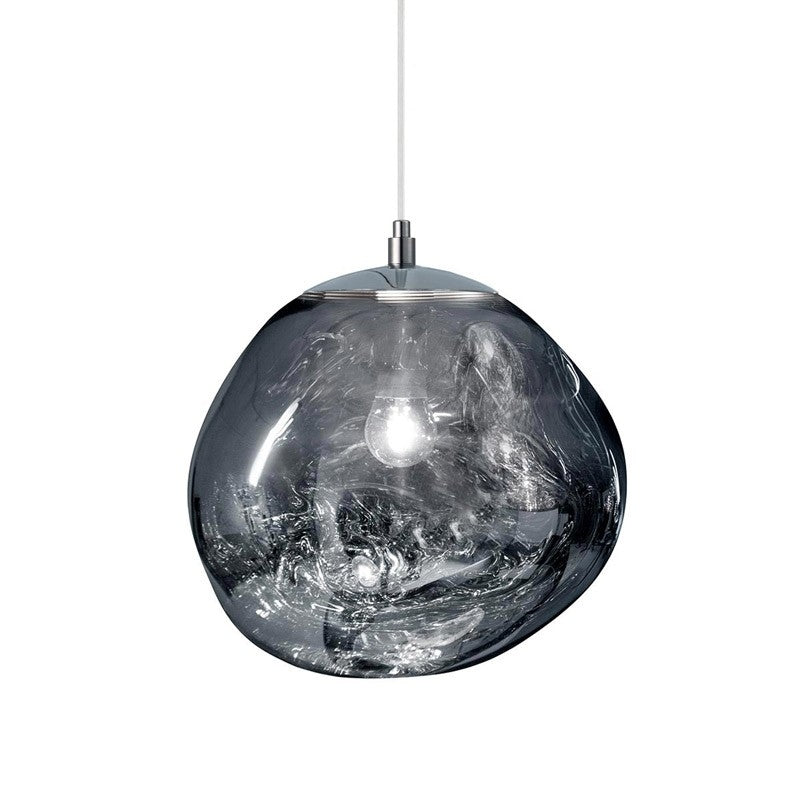 Lámpara colgante cristal de diseño "Abril"  - Ø 28cm
