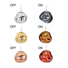 Lámpara colgante cristal de diseño "Abril"  - Ø 28cm