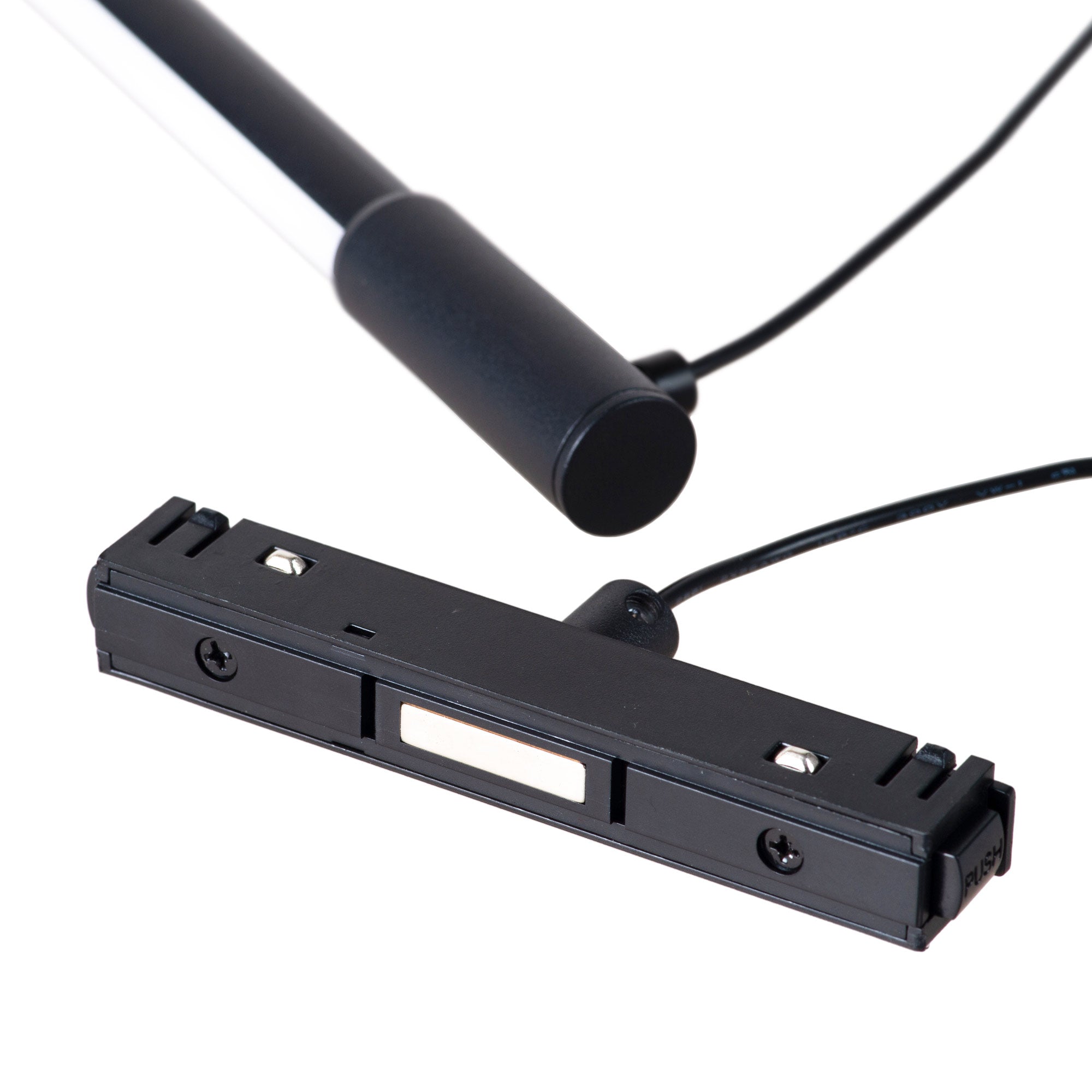 Lámpara colgante LED horizontal para carril magnético - 48V - 21W - 2800K - 120cm