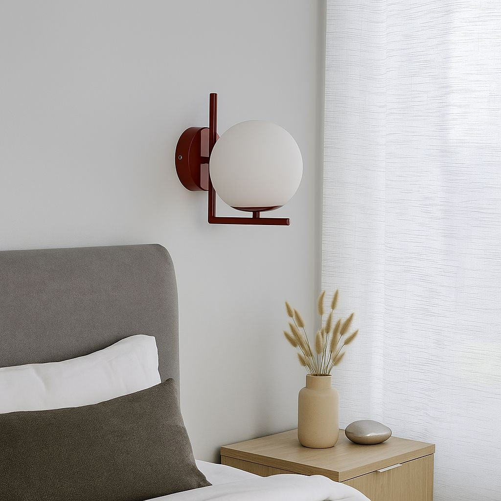 Aplique de pared bola cristal "Margaret"