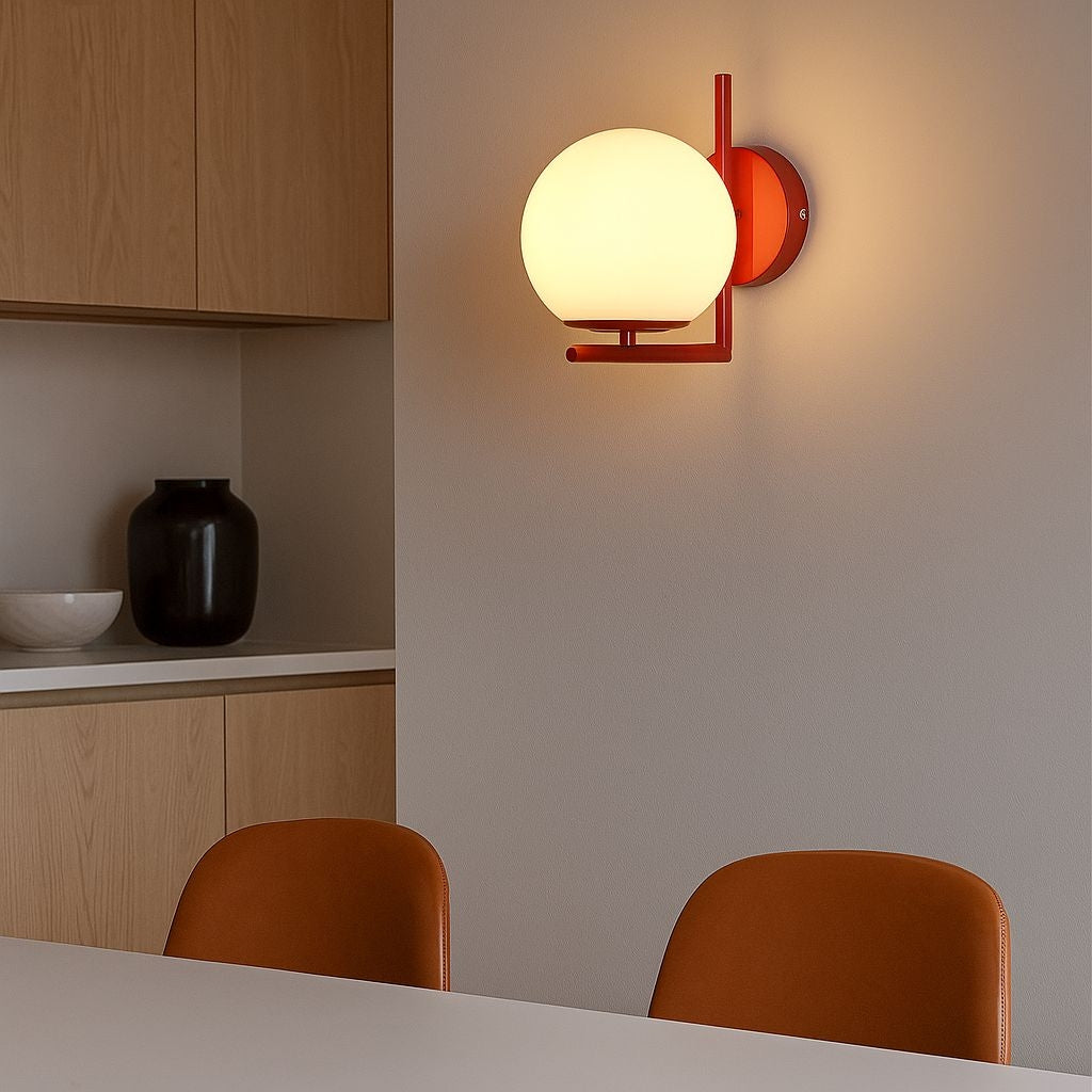 Aplique de pared bola cristal "Margaret"