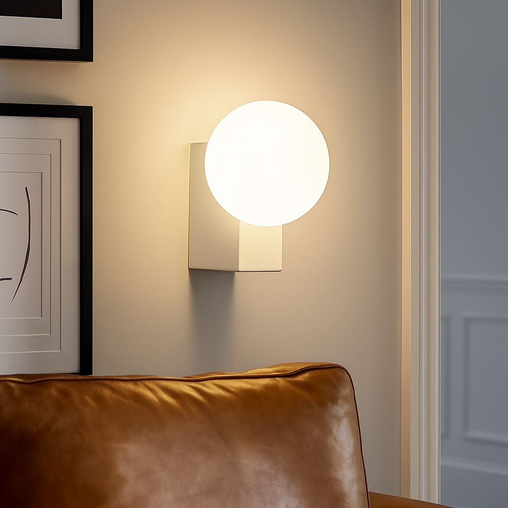 Aplique de pared de diseño "SIDERAL" - G9 - Bola de cristal