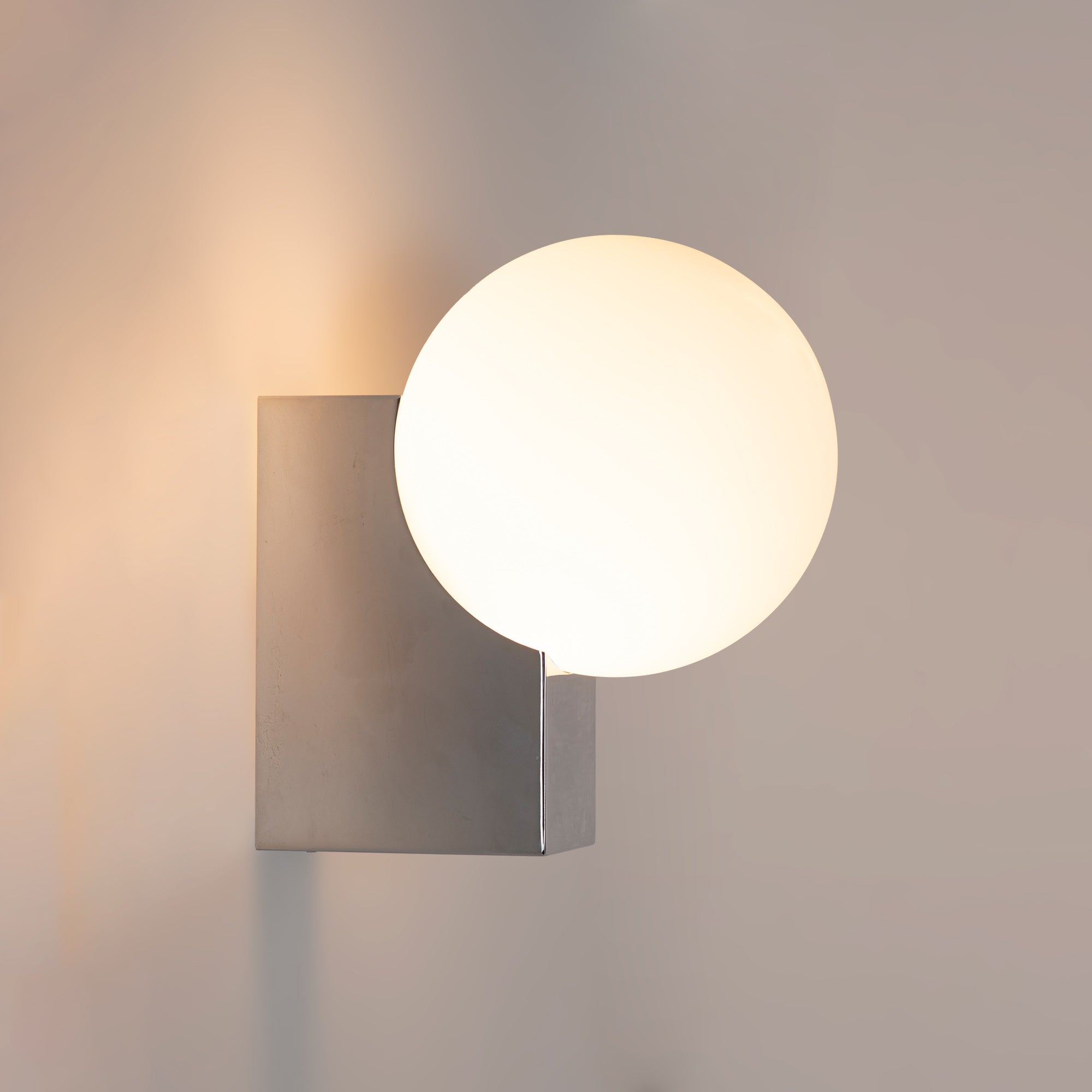 Aplique de pared de diseño "SIDERAL" - G9 - Bola de cristal