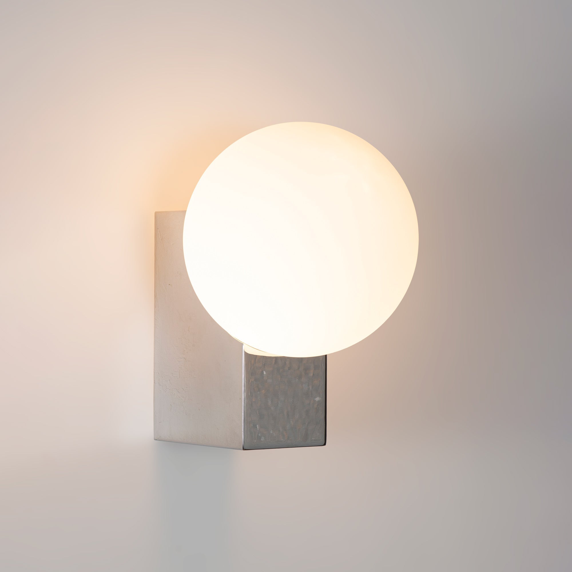 Aplique de pared de diseño "SIDERAL" - G9 - Bola de cristal