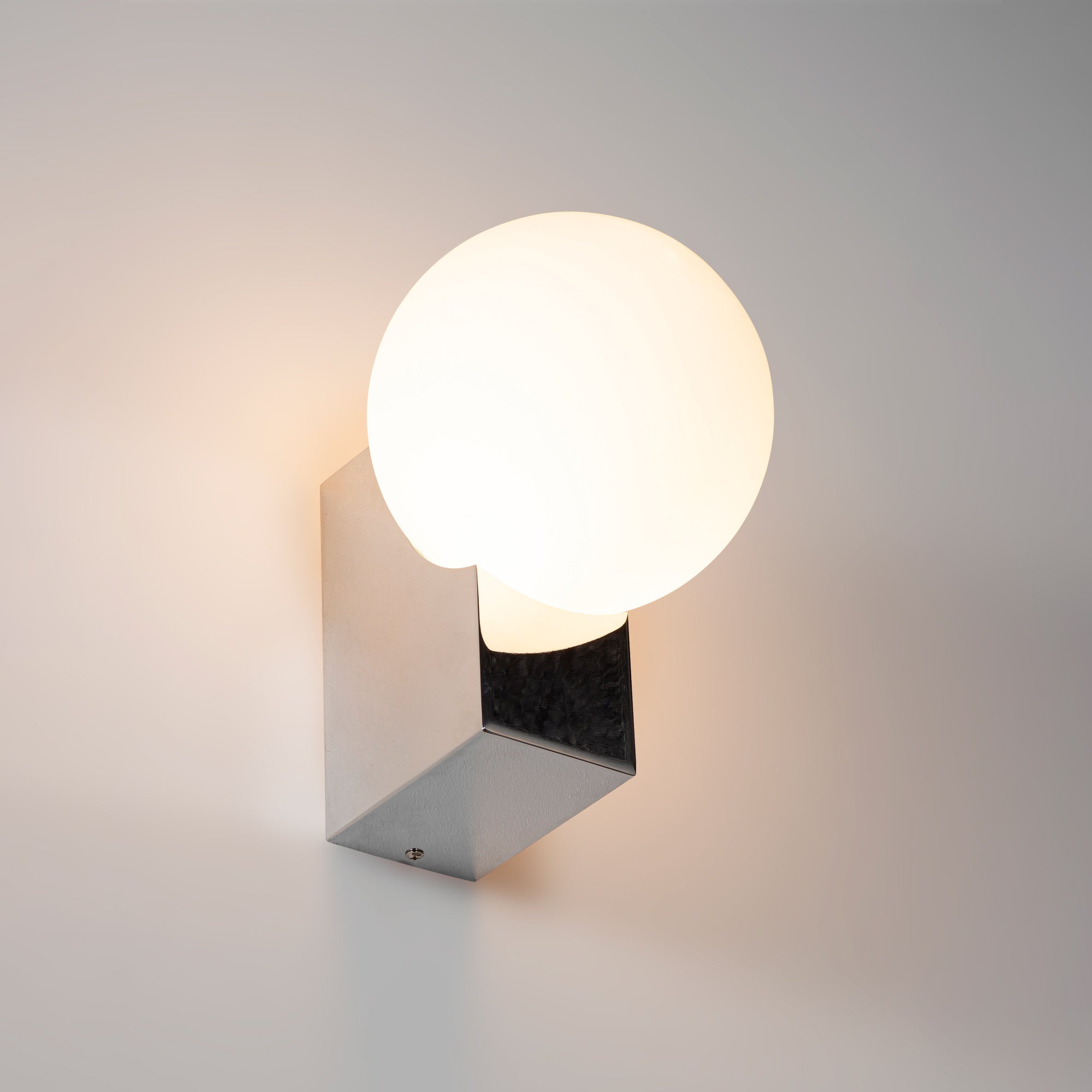 Aplique de pared de diseño "SIDERAL" - G9 - Bola de cristal