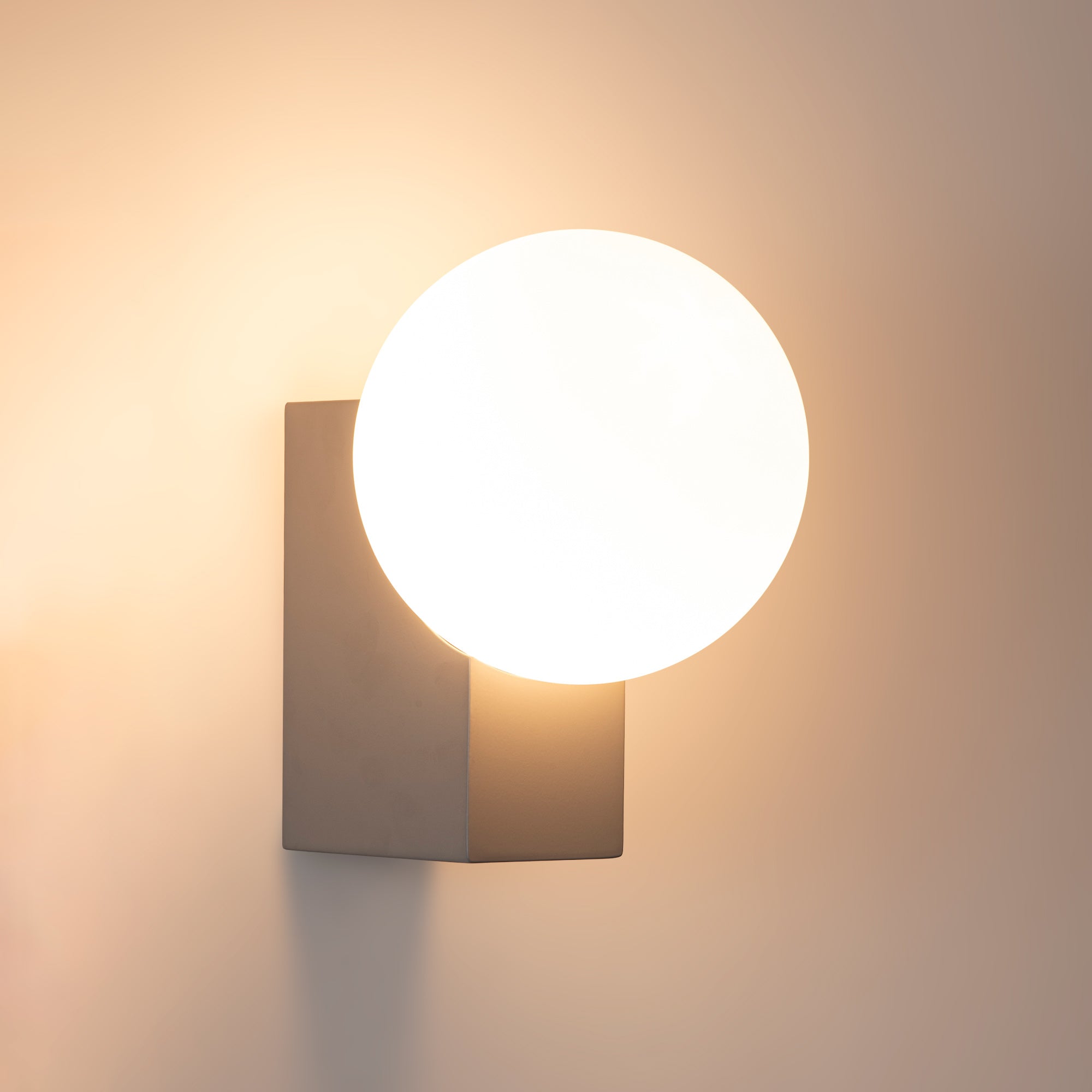 Aplique de pared de diseño "SIDERAL" - G9 - Bola de cristal