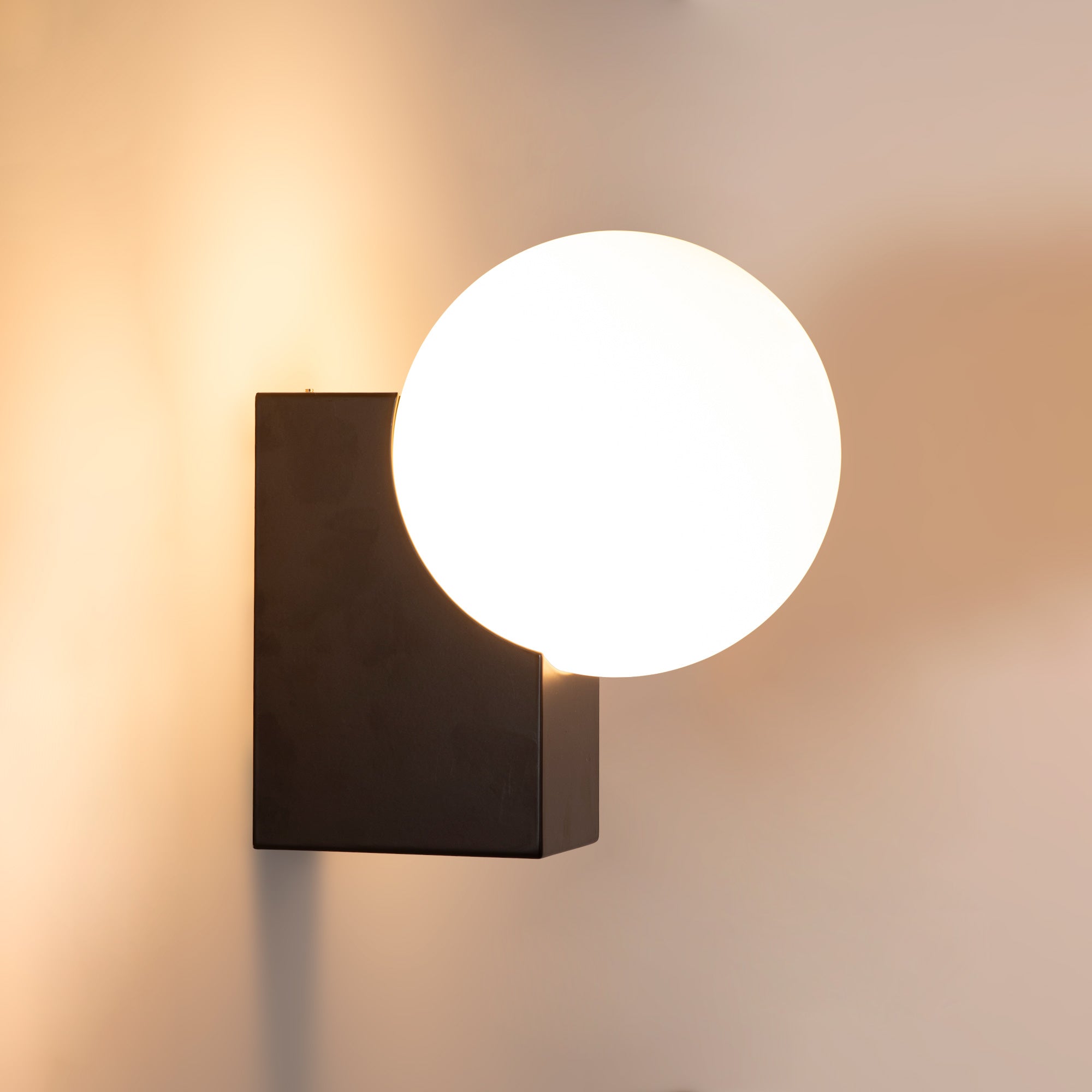 Aplique de pared de diseño "SIDERAL" - G9 - Bola de cristal