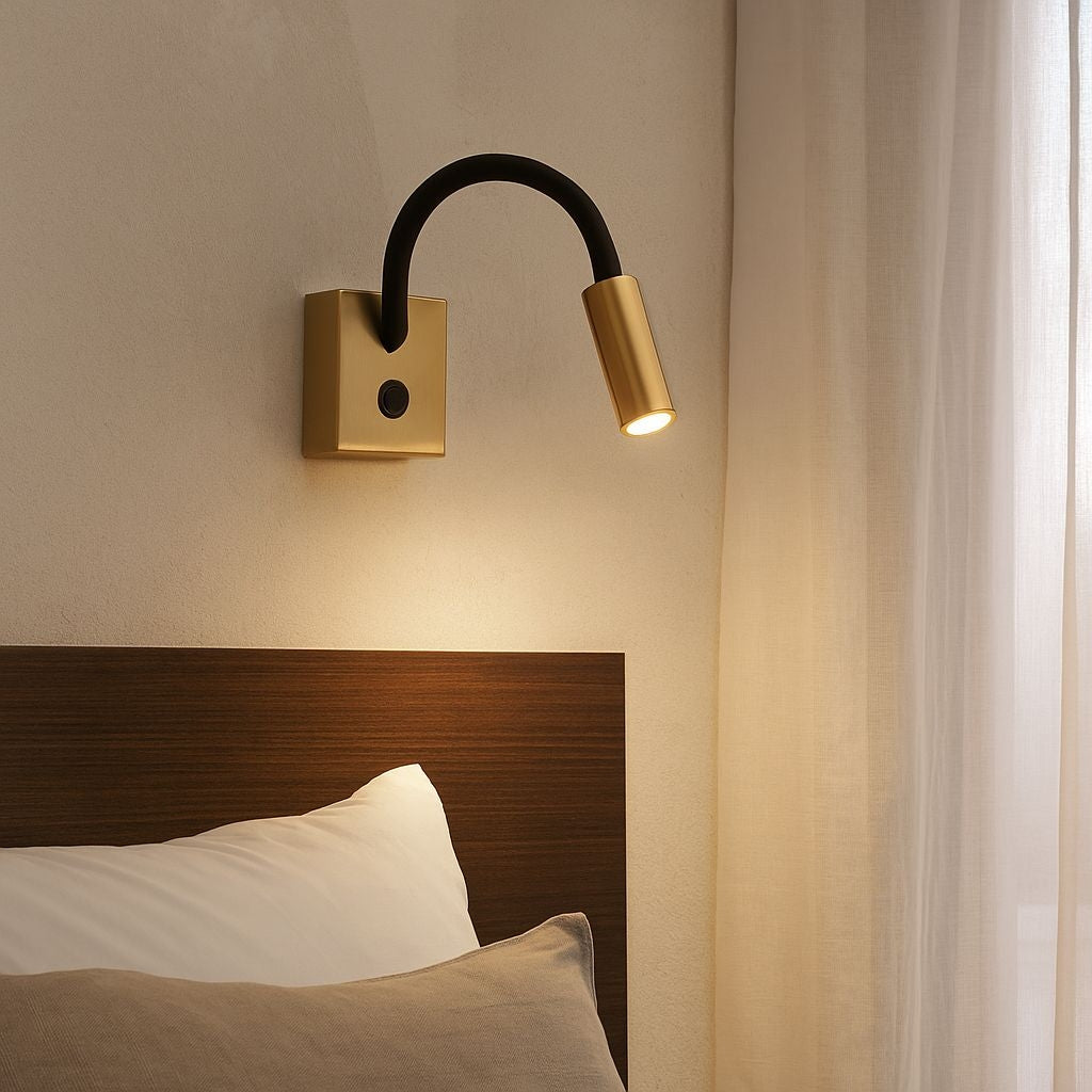 Aplique de pared flexible para lectura "Hale" - 3W