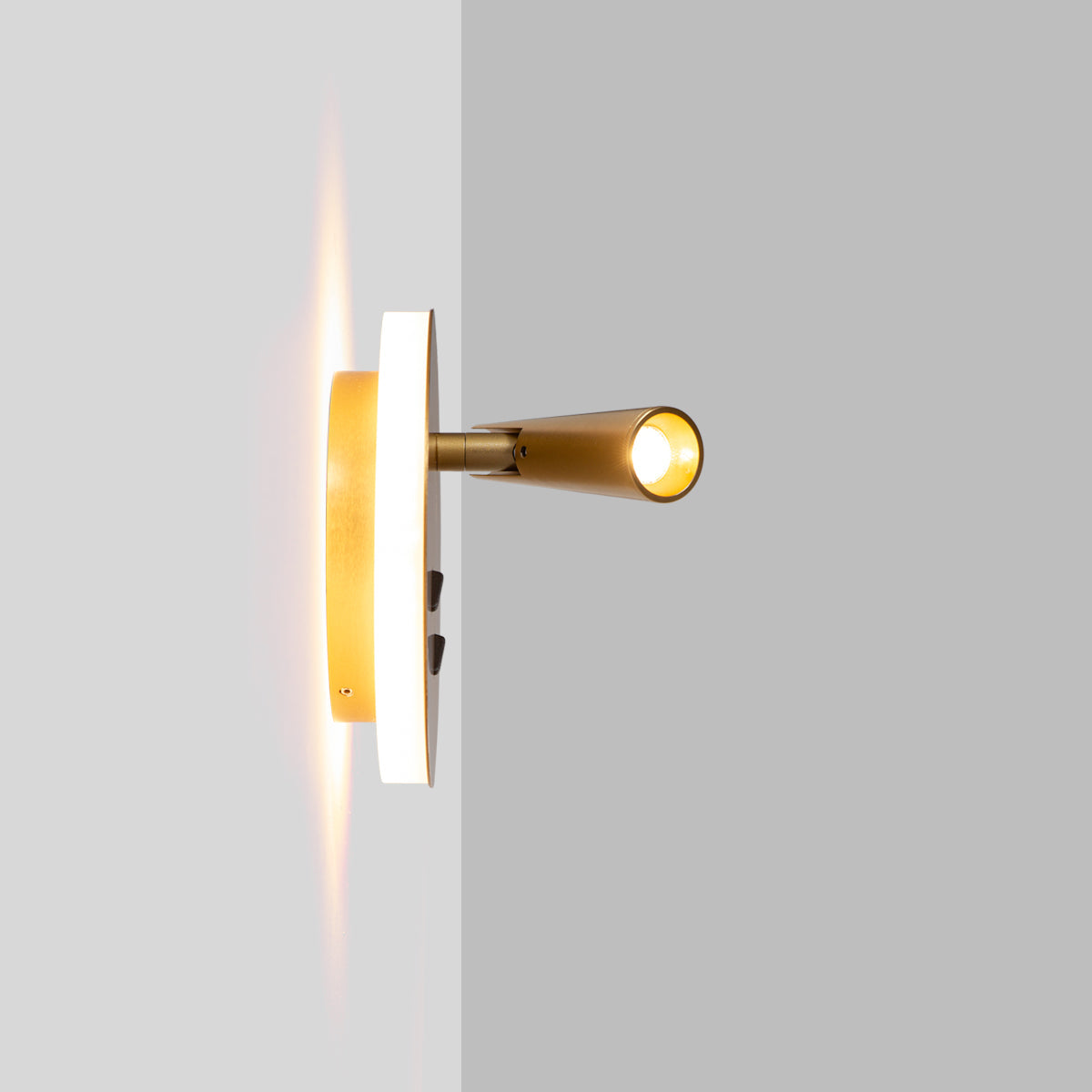Aplique de pared "FELAM" - 3W + 6W - 2700K - CRI 85