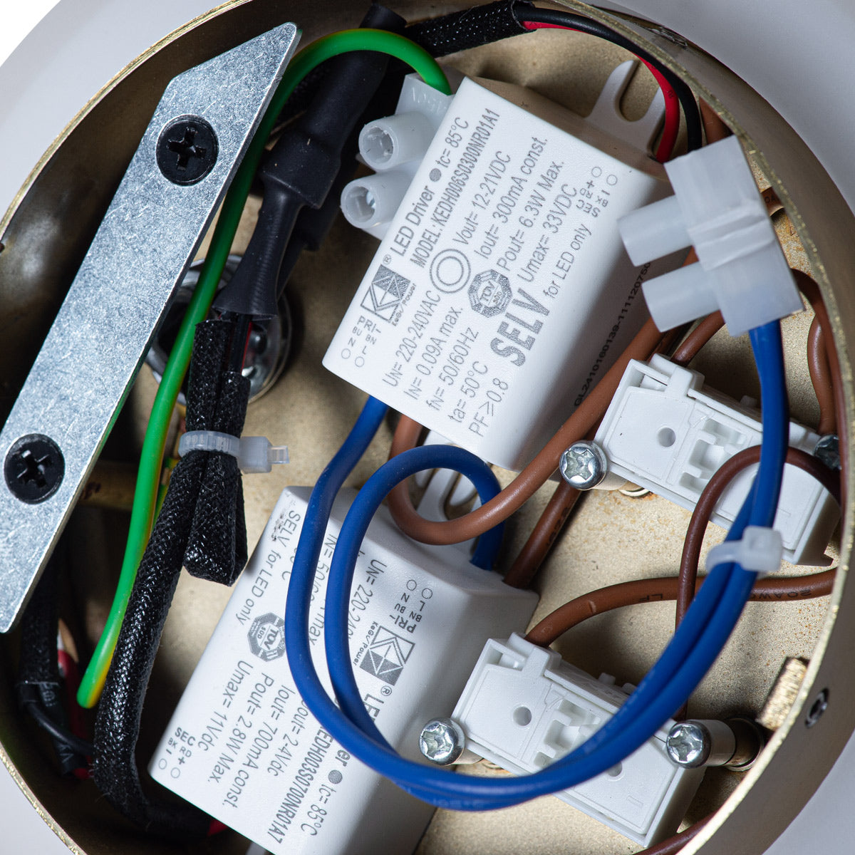Aplique de pared "FELAM" - 3W + 6W - 2700K - CRI 85