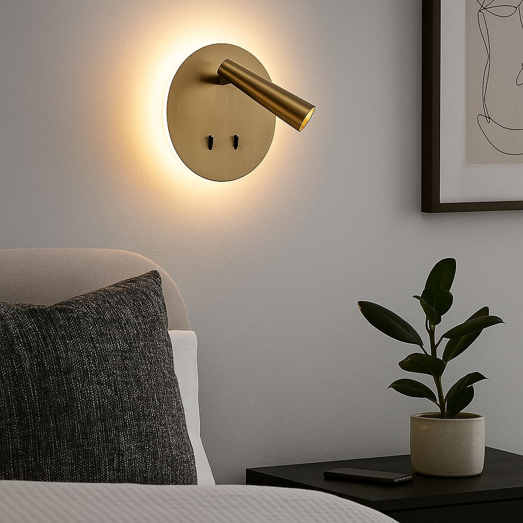 Aplique de pared "FELAM" - 3W + 6W - 2700K - CRI 85
