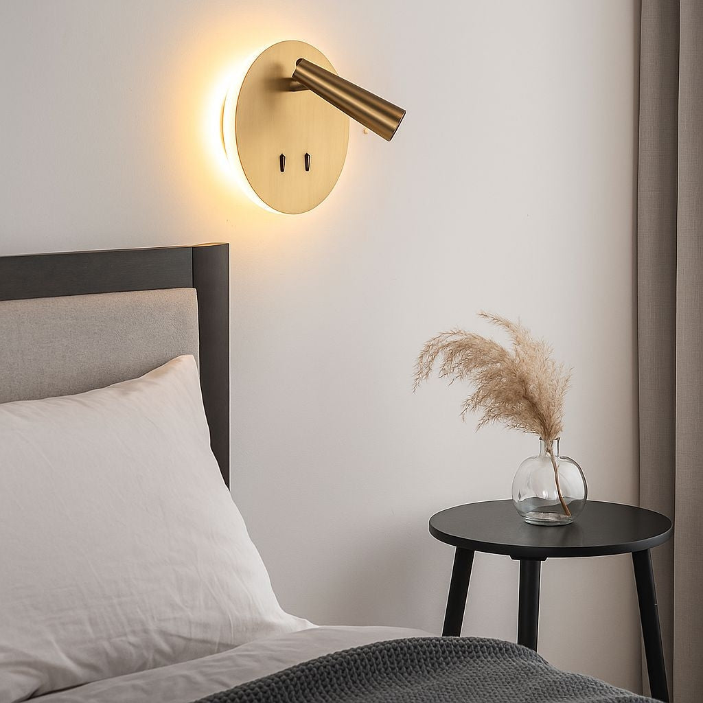 Aplique de pared "FELAM" - 3W + 6W - 2700K - CRI 85