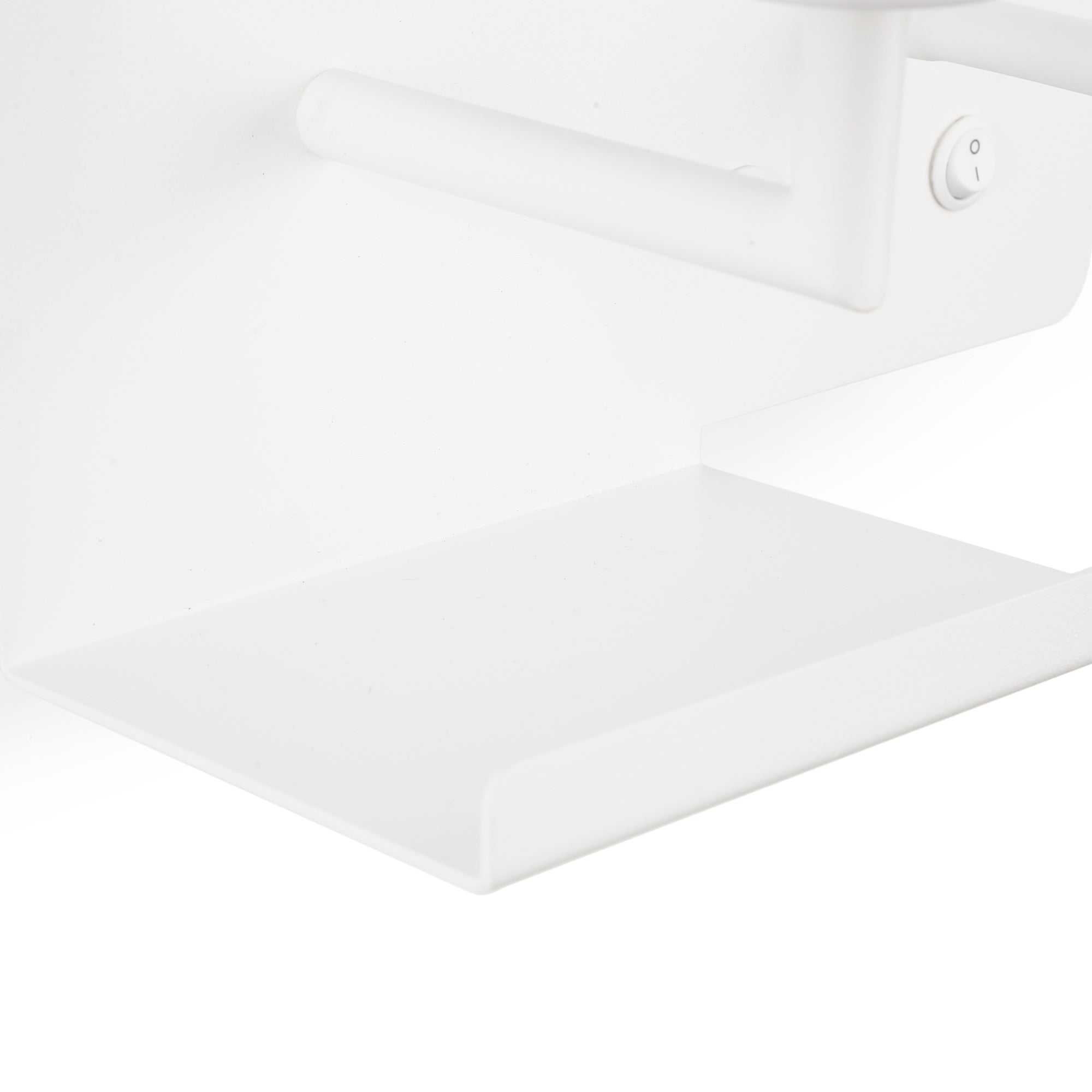 Aplique de pared para lectura "TARAN" - Con foco LED orientable y puerto USB  - E27 + 3W