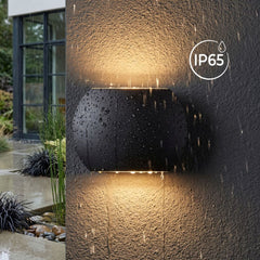 Aplique de pared LED "ARTEMIS" - Up & Down - 6W - 2700K- IP65