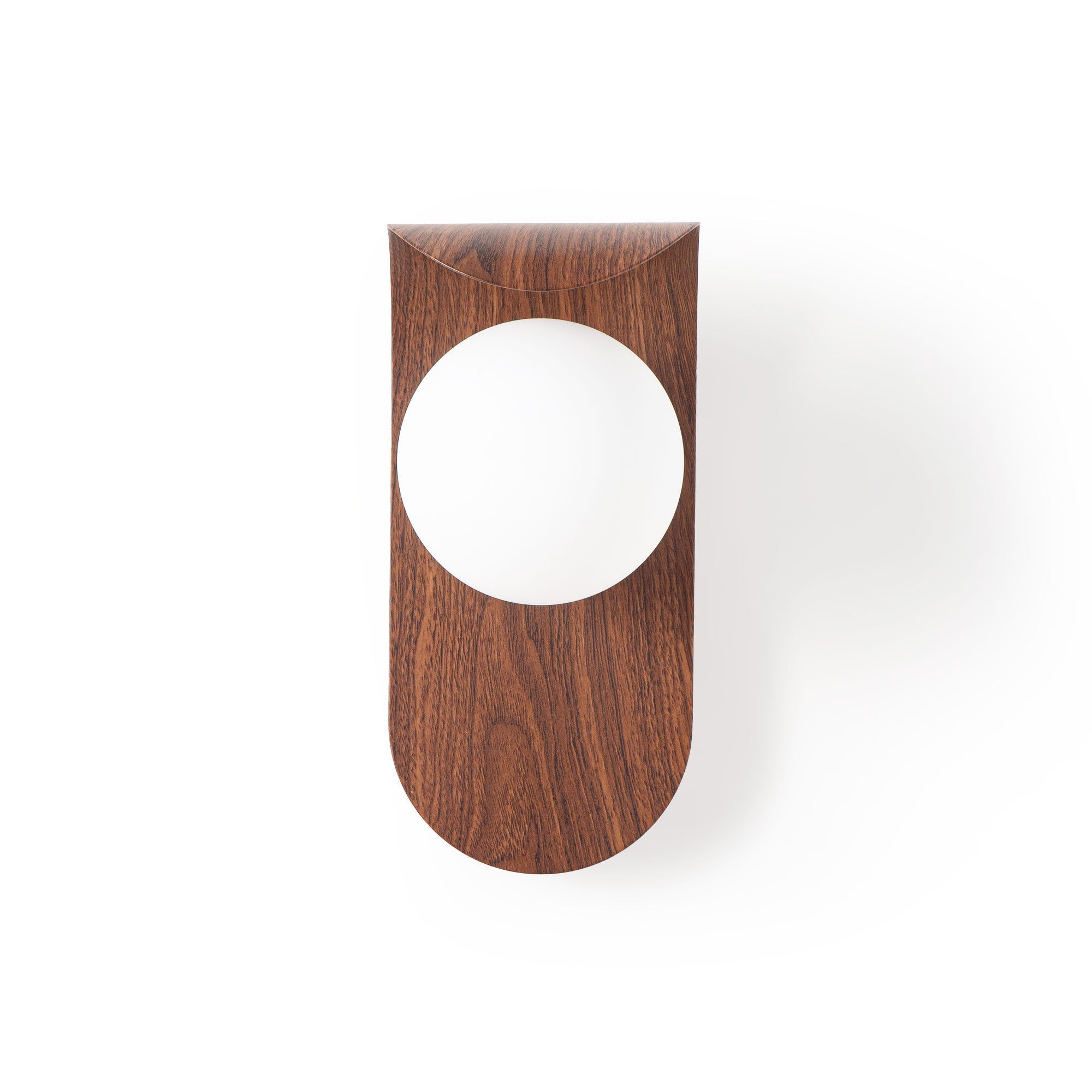 Aplique de pared "NARA" - Efecto madera - G9