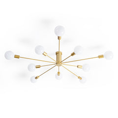 Lámpara de techo "ASTRA" - 10 luces - E27