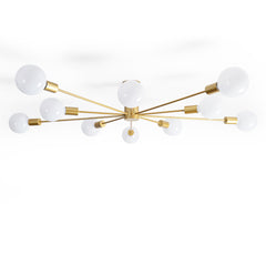 Lámpara de techo "ASTRA" - 10 luces - E27