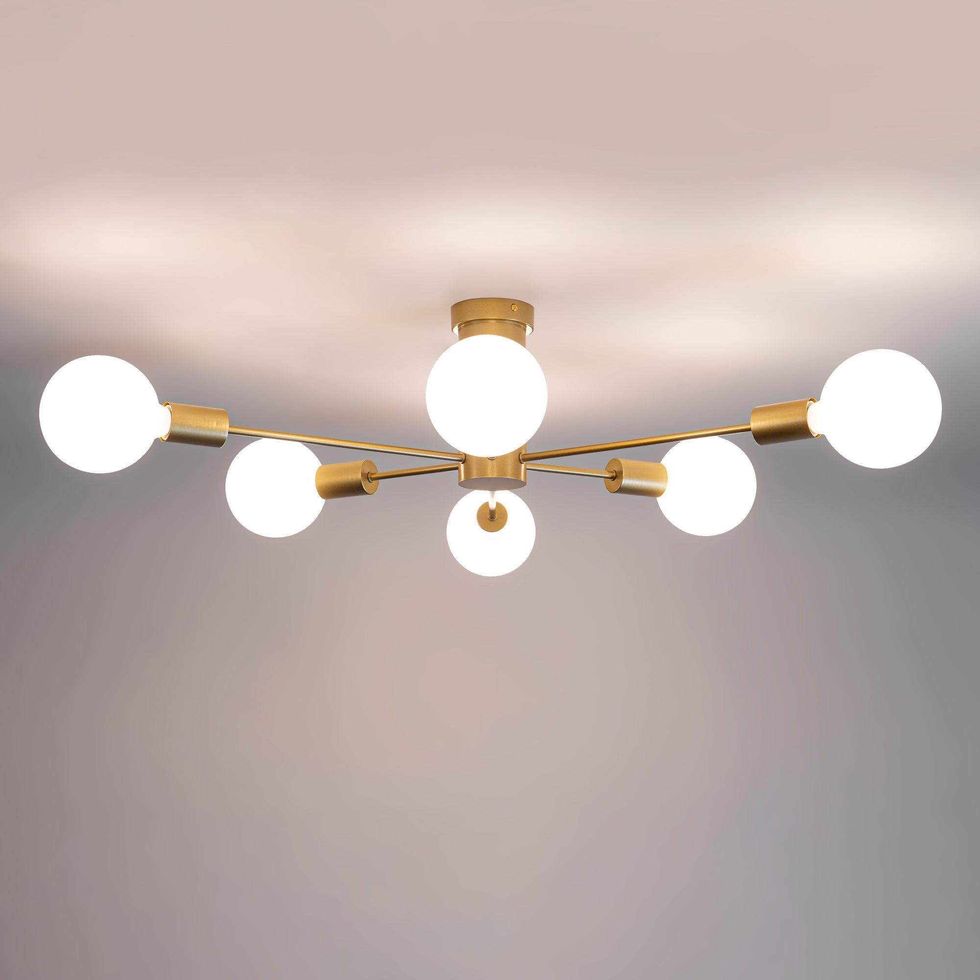 Lámpara de techo "ASTRA" - 6 luces - E27