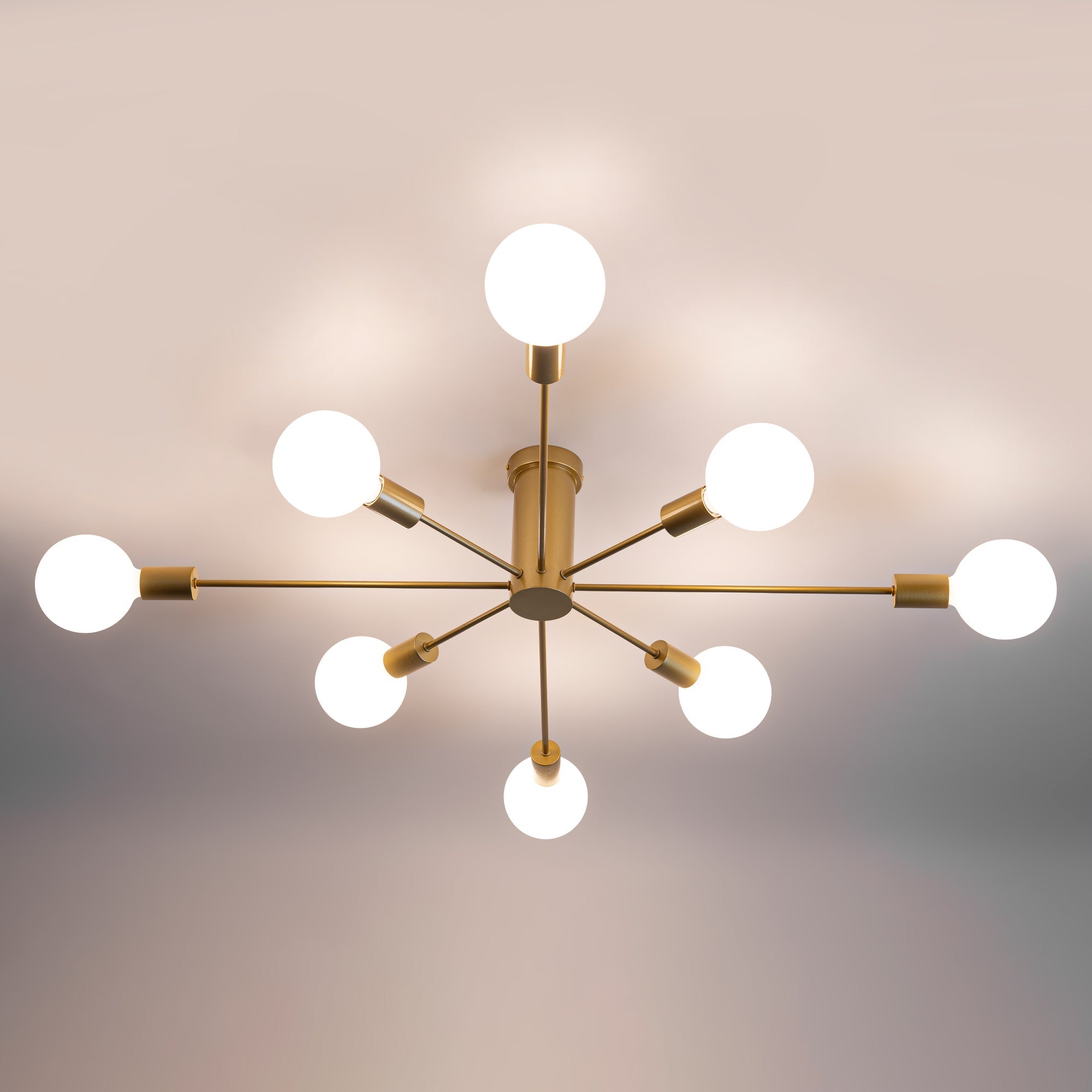 Lámpara de techo "ASTRA" - 8 luces - E27